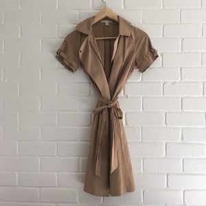 Vintage (mid- nineties) BR trench/safari dress